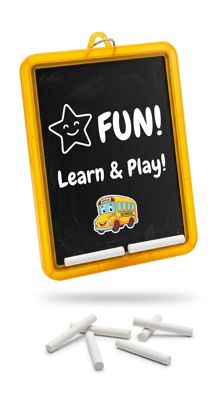 Combo Deal: Easel Board Set + Wooden Takhti Set
