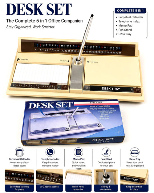 Desk Set 5 in 1